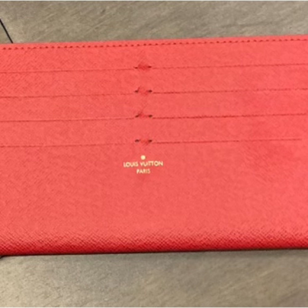 Louis Vuitton Felicie Pouchette Damier Ebene Authentic & Complete! - Picture 11 of 15